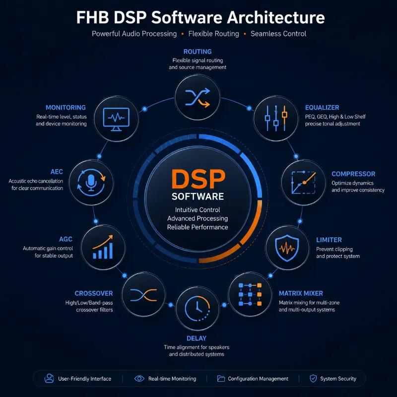 Jak používat software FHB DSP pro zpracování zvuku