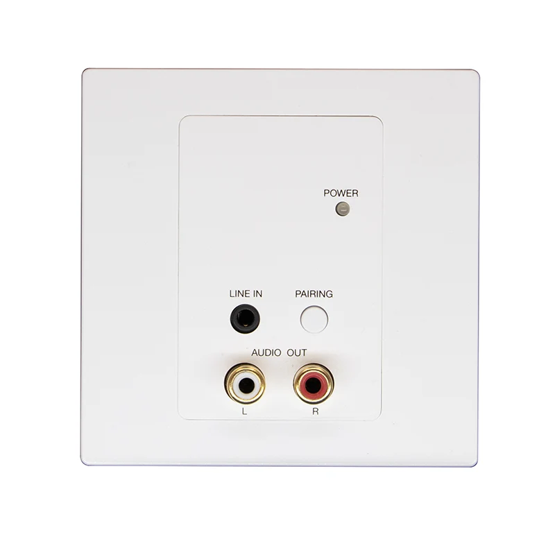 2ch RCA Bluetooth Dante Audio Panel